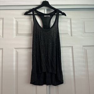 Michael stars rhinestone tank top